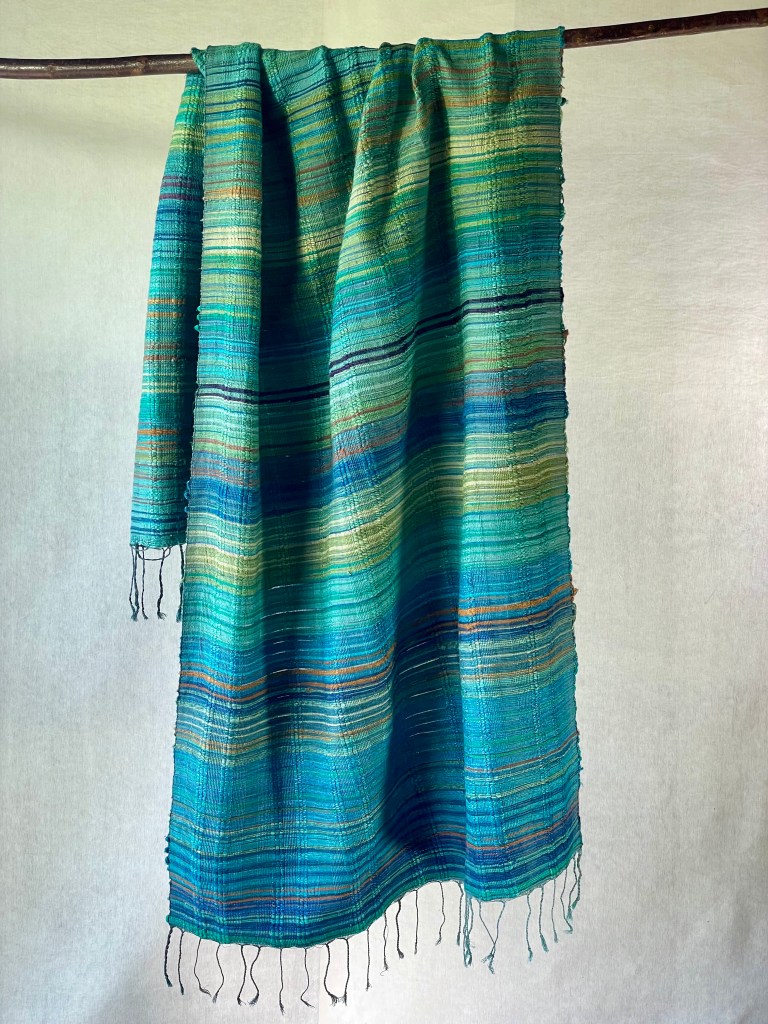 絹真綿ストール