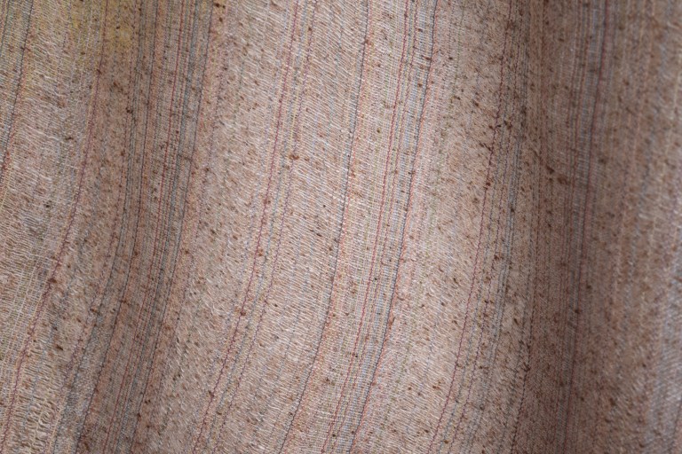 Draped view of the textile