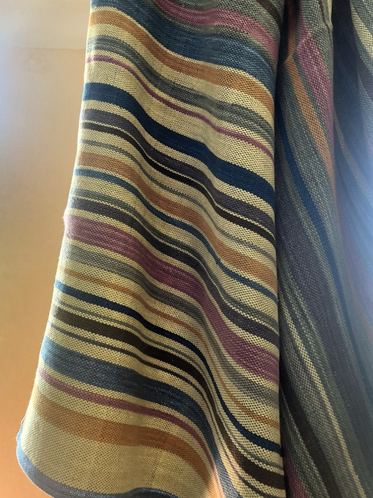 植物染めの綿のマルチクロス